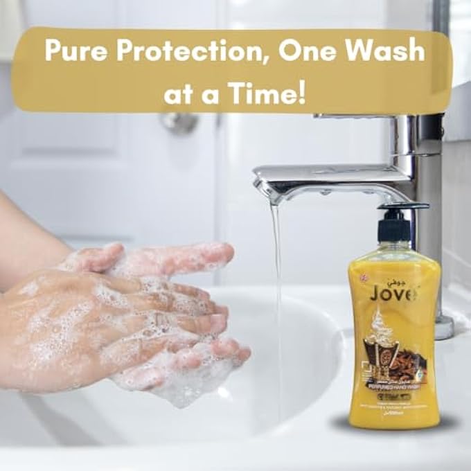 Jove HAND WASH OUD 500ML | LUXURIOUS & MOISTURIZING HAND CLEANSER | INFUSED WITH RICH OUD FRAGRANCE | SOFT & HYDRATED HANDS | PH BALANCED & PARABEN-FREE | LONG-LASTING ORIENTAL SCENT - Image 5